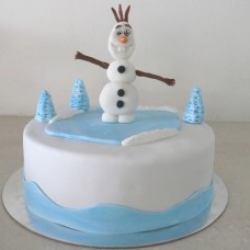 Frozen Cake - Olaf Cake (D,V)